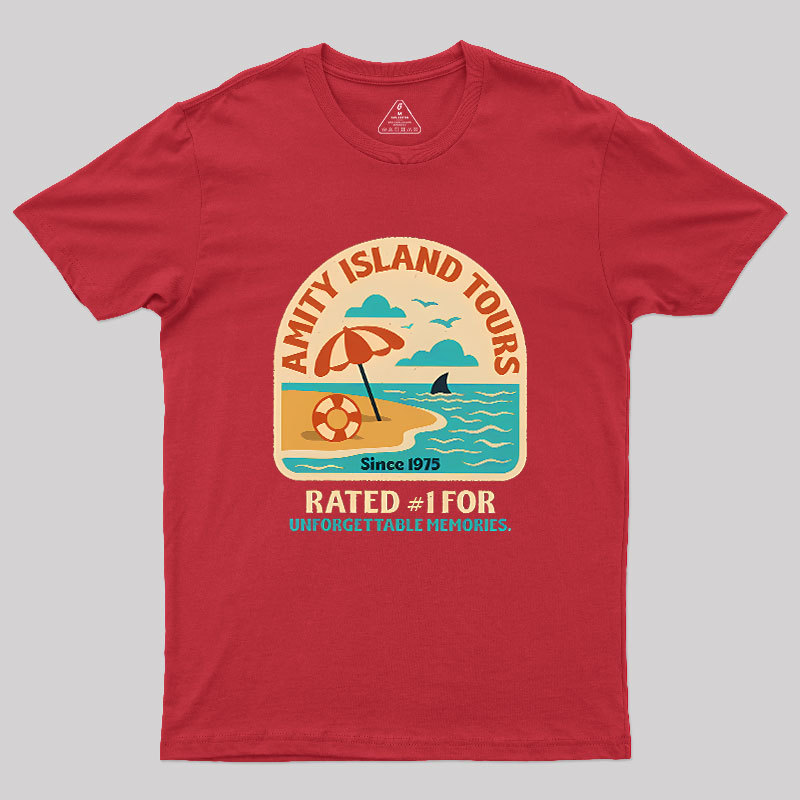 Amity Island Tours Geek T-Shirt