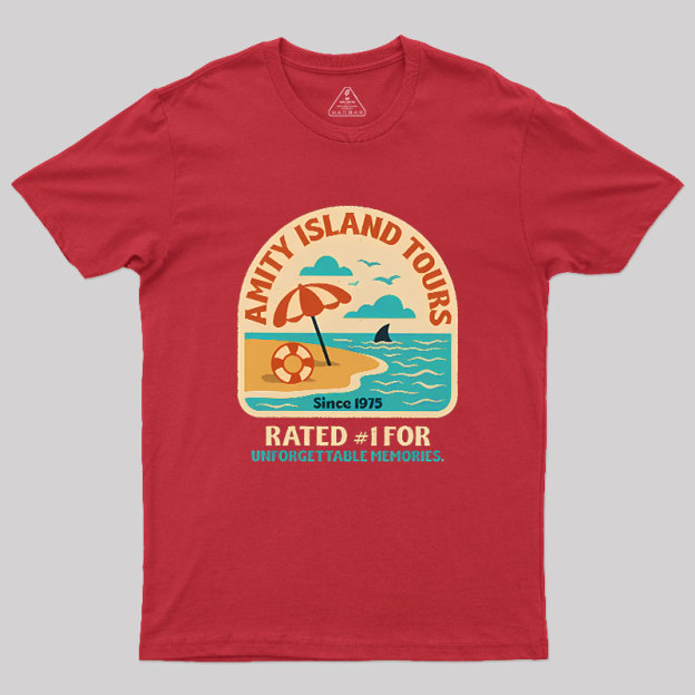 Amity Island Tours Geek T-Shirt