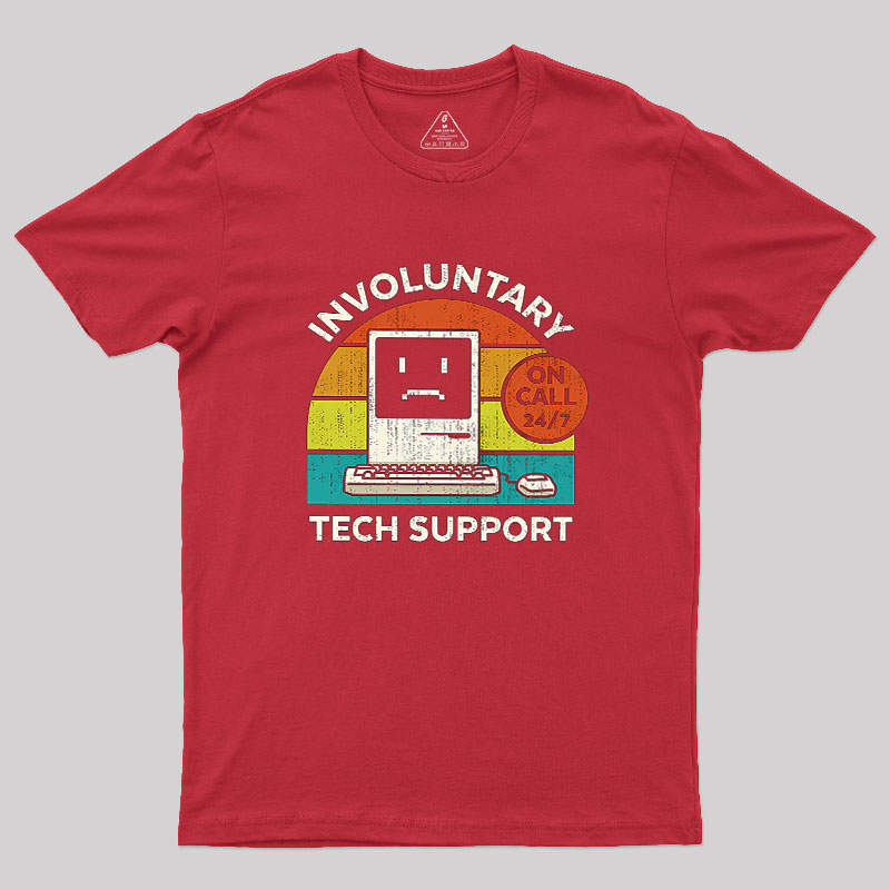 Involuntary Tech Support - Remix Geek T-Shirt
