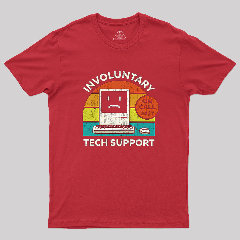 Involuntary Tech Support - Remix Geek T-Shirt