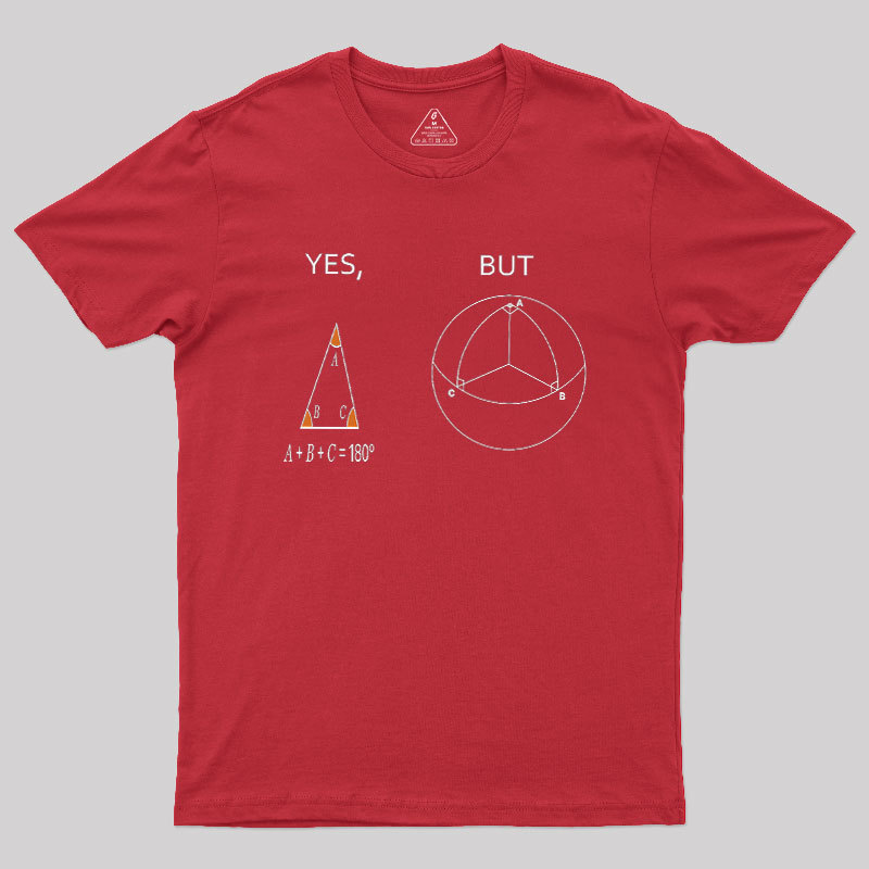 YES BUT Geek T-Shirt