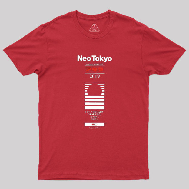 Neo Tokyo 2019 Geek T-Shirt