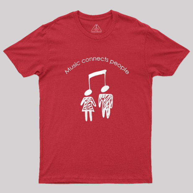 Music Contact People Geek T-Shirt