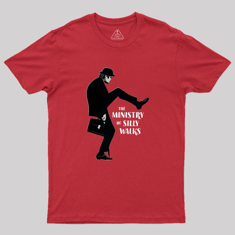 The Ministry Of Silly Walks Geek T-Shirt
