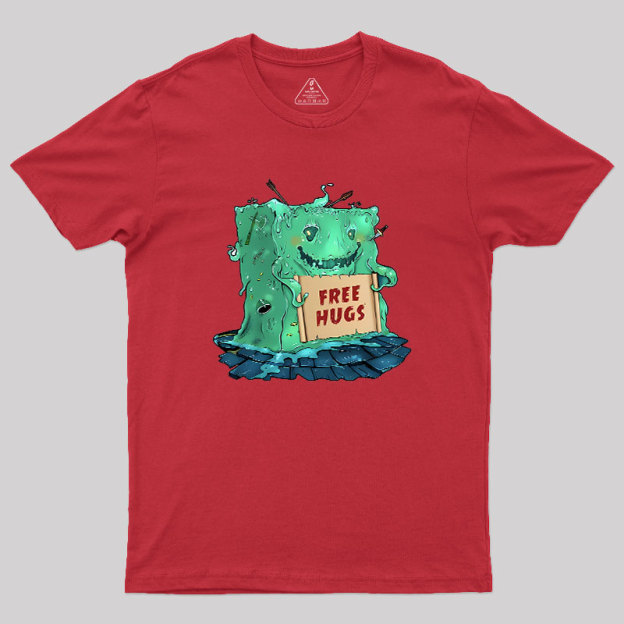 Gelatinous Cube free hugs Geek T-Shirt