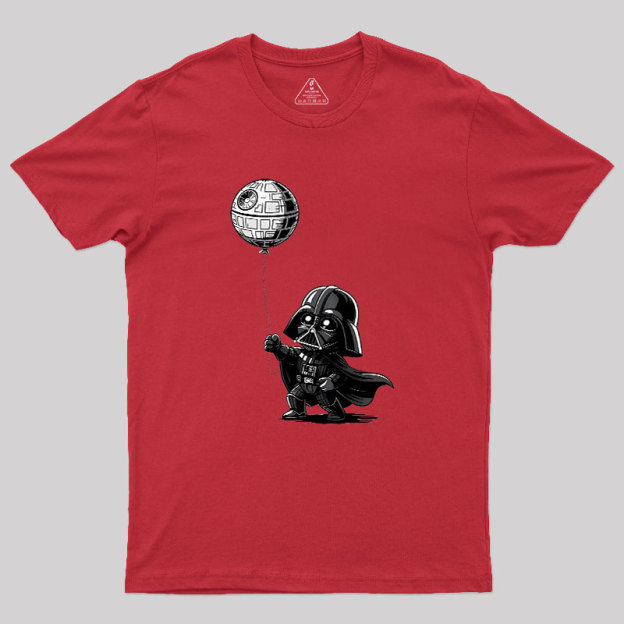 The Death Star Balloon Geek T-Shirt