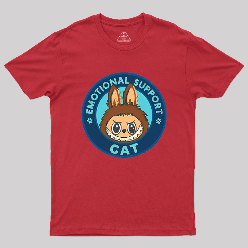 Emotional Support Cat Geek T-Shirt