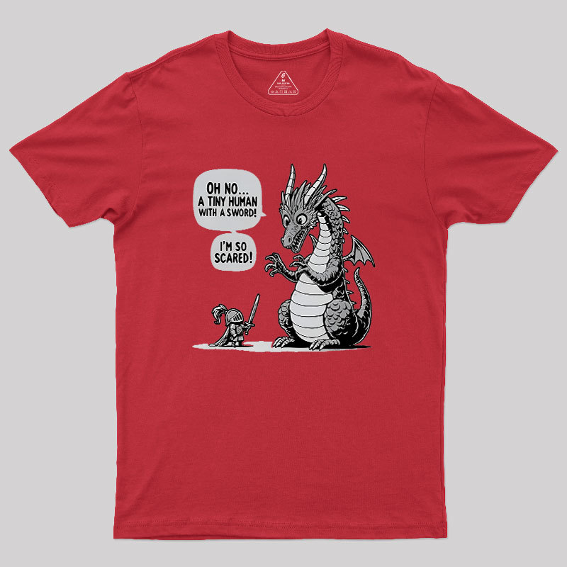 Sarcastic Dragon Geek T-Shirt
