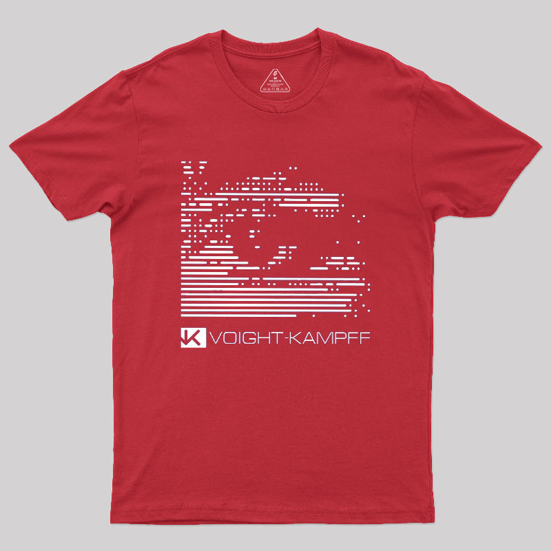 Voight-Kampff Distressed Geek T-Shirt