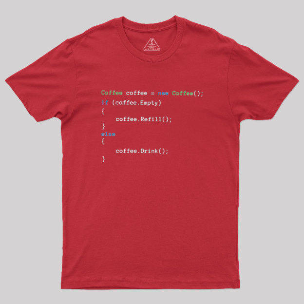Coffee Coffee Geek T-Shirt