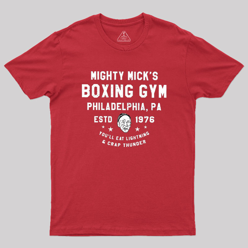 Mighty Mick's Boxing Gym Geek T-Shirt