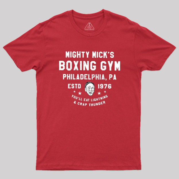 Mighty Mick's Boxing Gym Geek T-Shirt