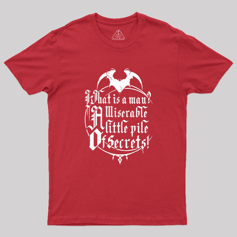 What Is A Man Geek T-Shirt