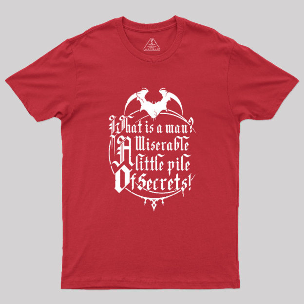 What Is A Man Geek T-Shirt
