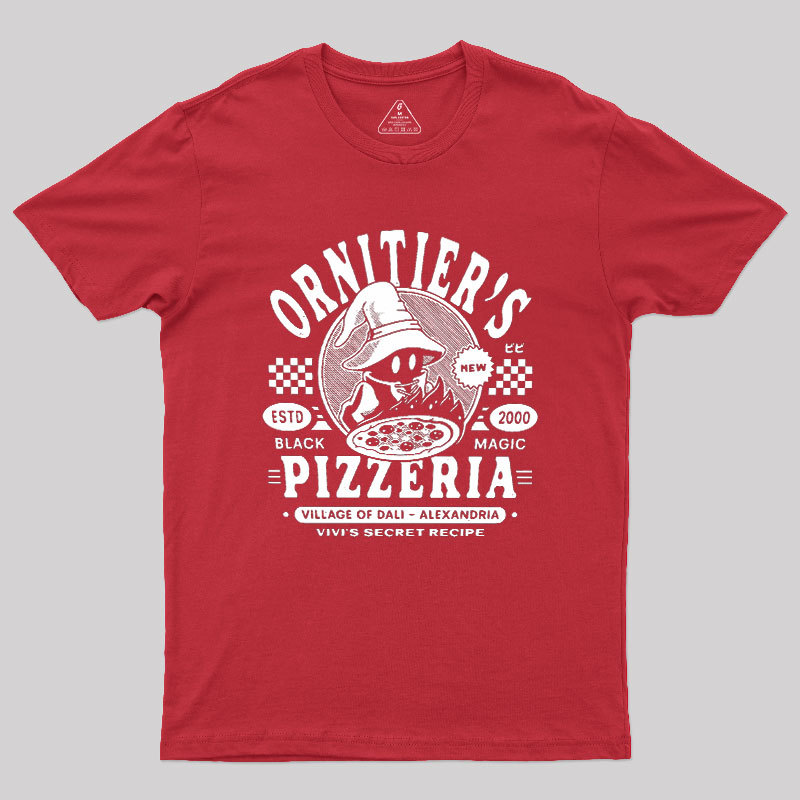 The Ornitier Pizzeria Grunge Geek T-Shirt