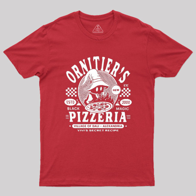 The Ornitier Pizzeria Grunge Geek T-Shirt