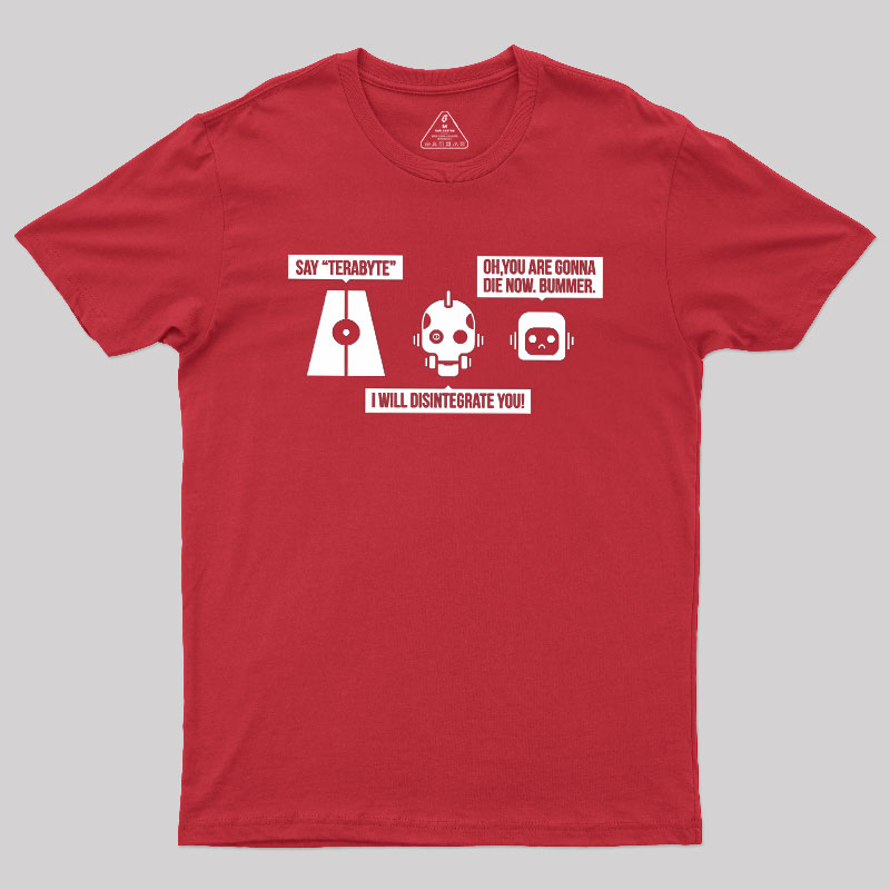 Three Robots Geek T-Shirt