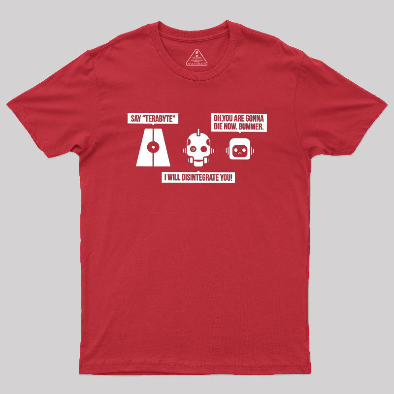 Three Robots Geek T-Shirt