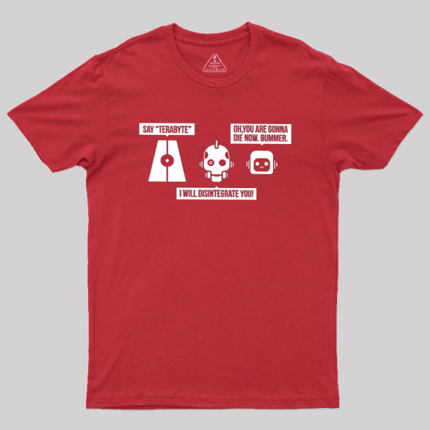 Three Robots Geek T-Shirt