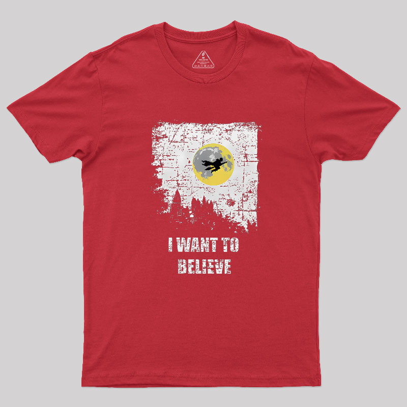 Believe Vintage Geek T-Shirt