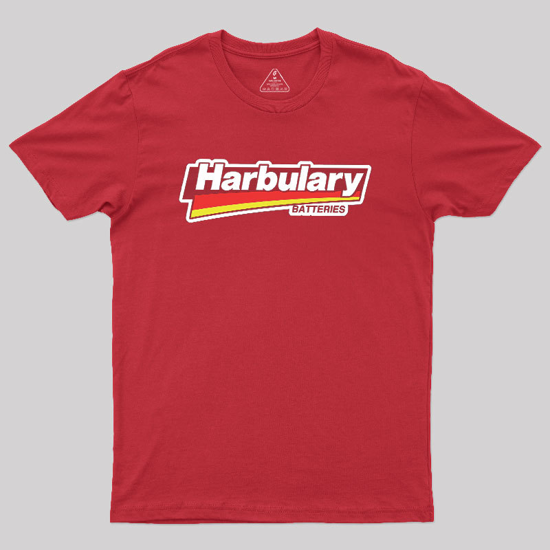 Harbulary Batteries Geek T-Shirt