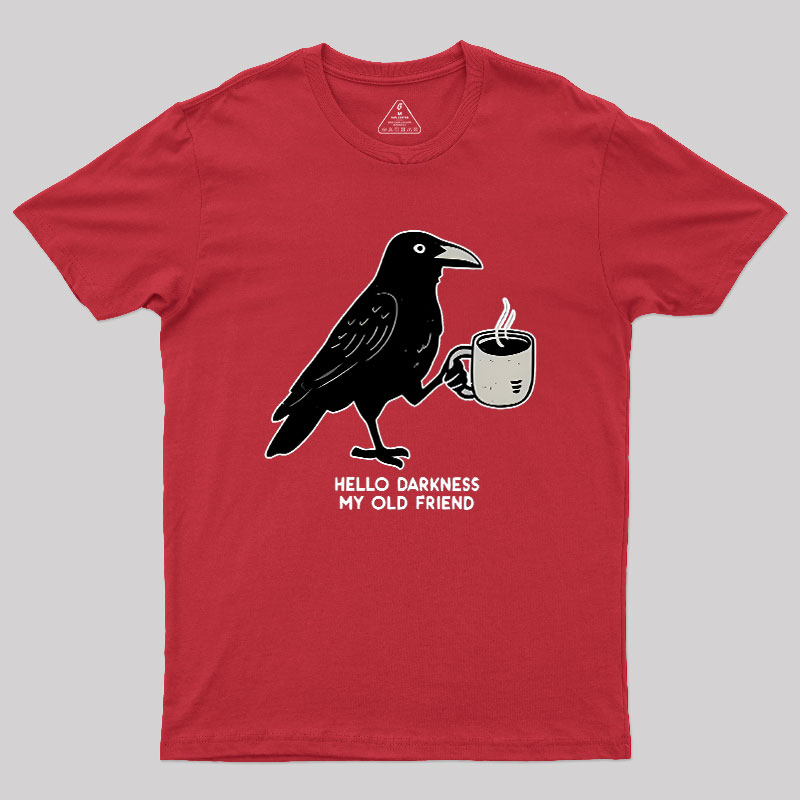 Raven Crow Coffee Geek T-Shirt