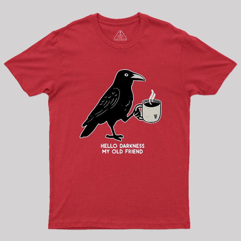Raven Crow Coffee Geek T-Shirt