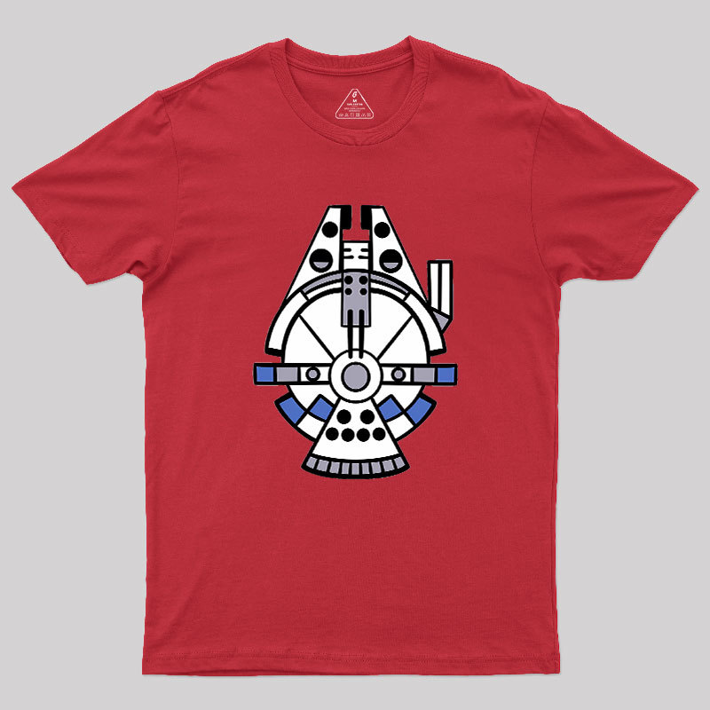 Cosmic Vessel Blueprint Geek T-Shirt