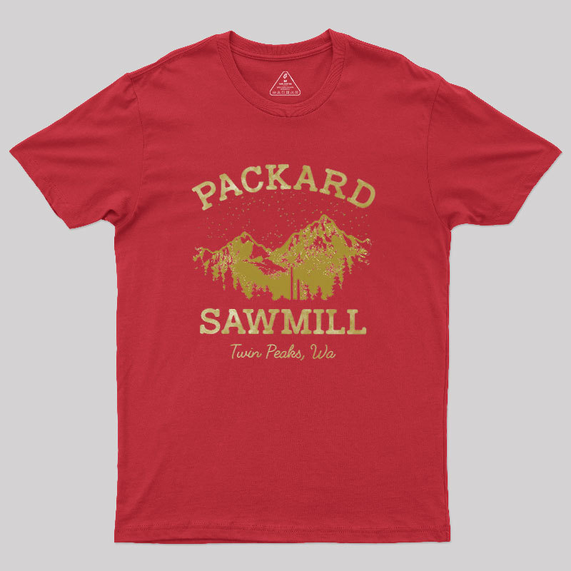 Packard Sawmill Geek T-Shirt