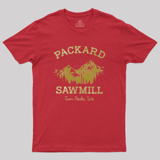 Packard Sawmill Geek T-Shirt