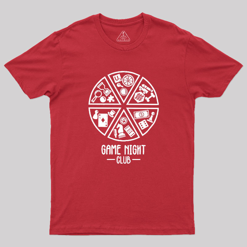 Game Night Club Geek T-Shirt