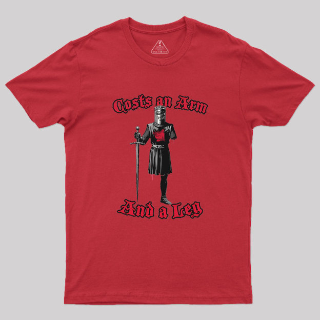 Black Knight Debt Geek T-Shirt