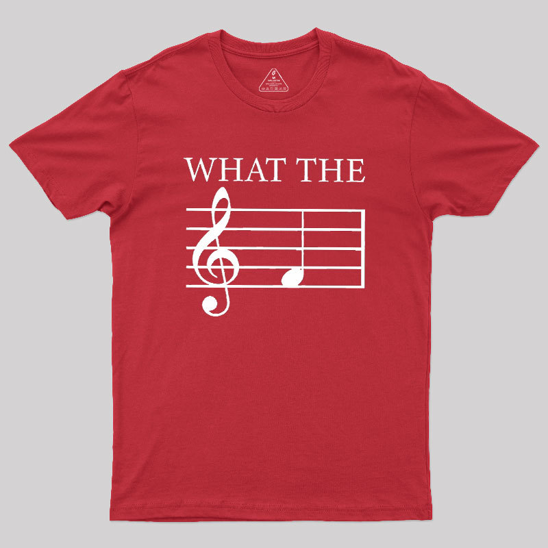 What the F (Treble) Geek T-Shirt
