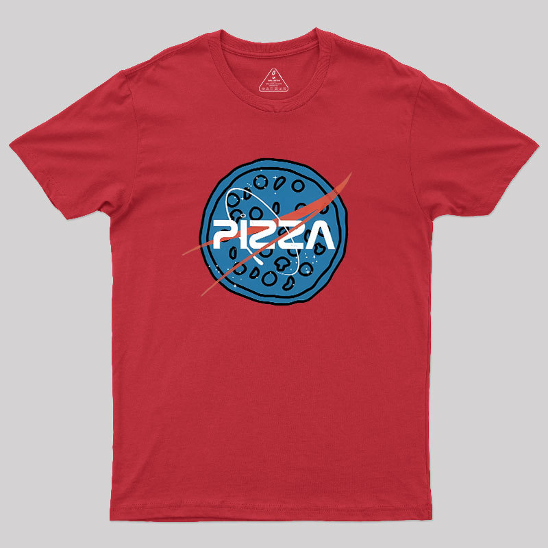 Space Pizza Geek T-Shirt