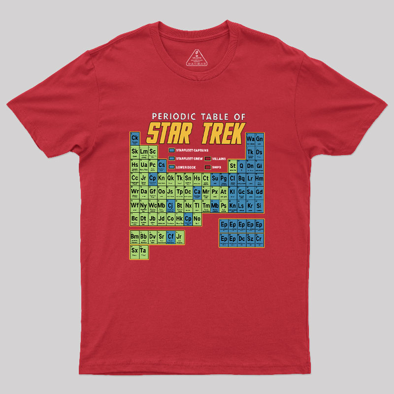 Periodic Table Geek T-Shirt