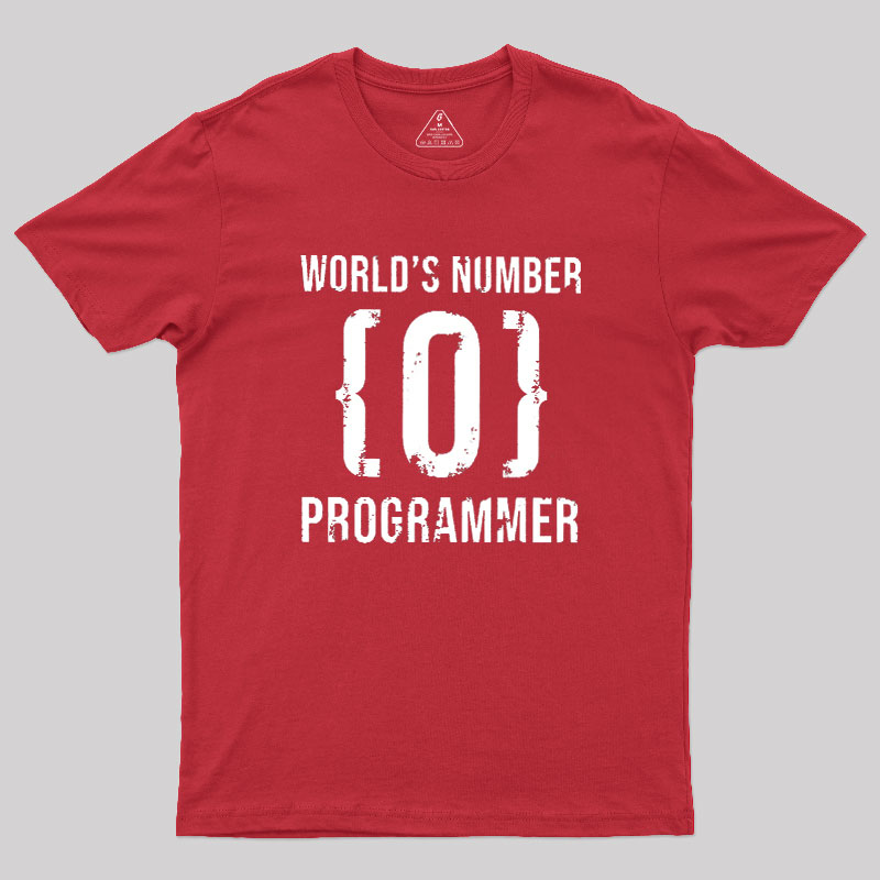 World's Number Programer Geek T-Shirt