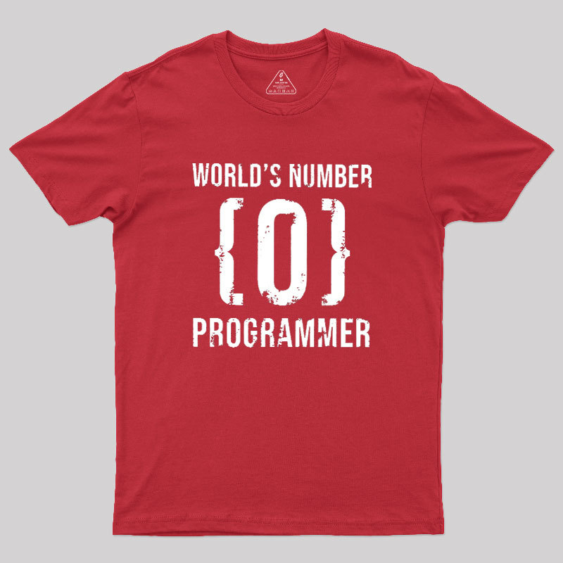 World's Number Programer Geek T-Shirt
