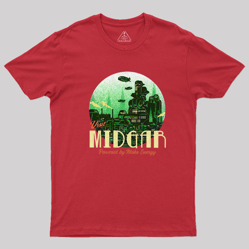 Visit Midgar Geek T-Shirt