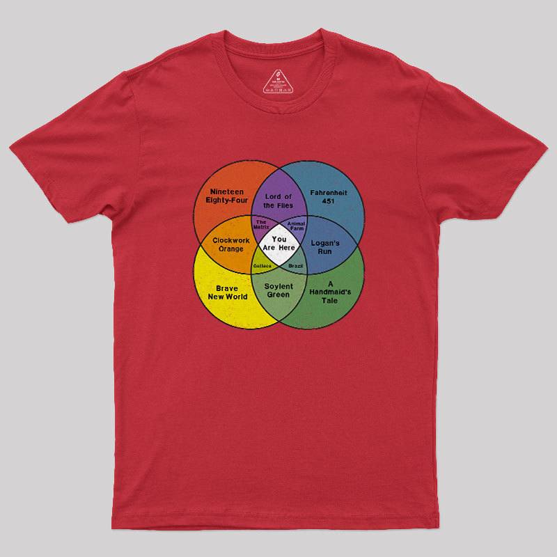 You Are Here Geek T-Shirt