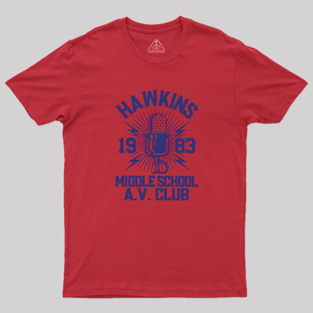 Hawkins A.V. Club 1983 Geek T-Shirt