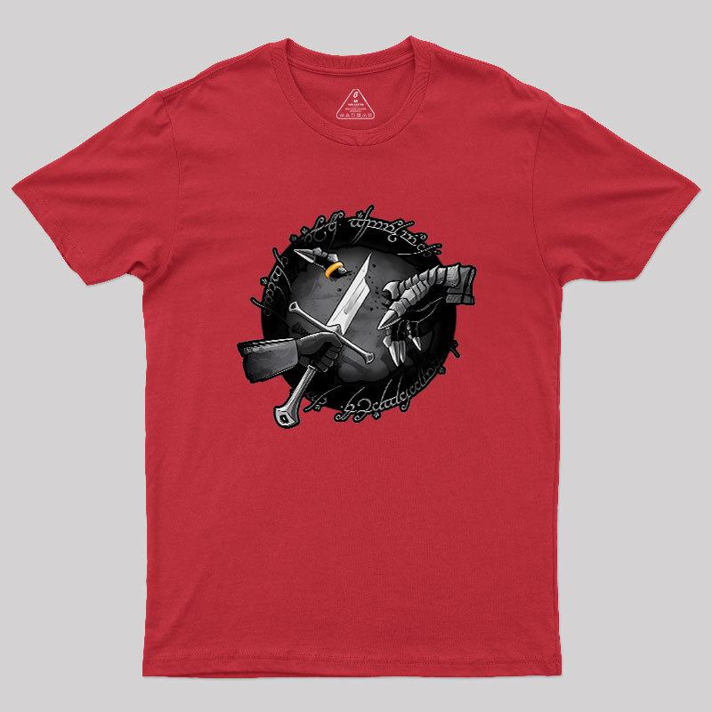 Cut Ring Geek T-Shirt