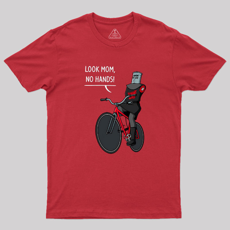 No hands! Geek T-Shirt