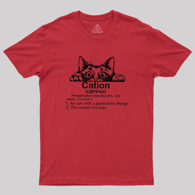 Cat-tion Geek T-Shirt