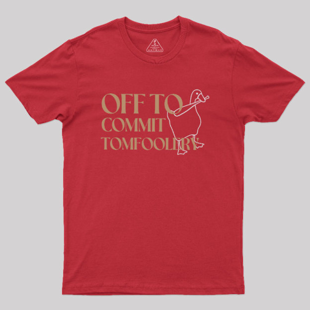 Off To Commit Geek T-Shirt