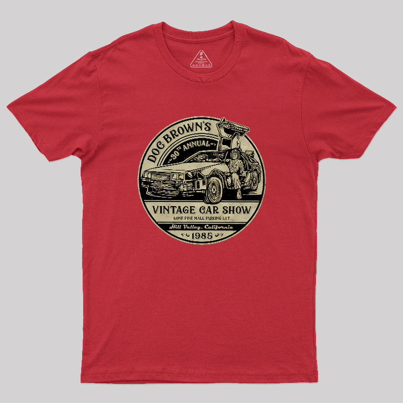 Vintage Car Show Geek T-Shirt