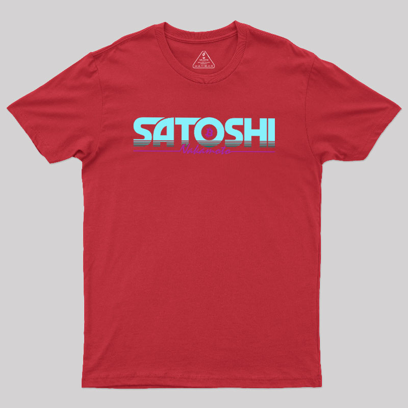 Satoshi Nakamoto Geek T-Shirt