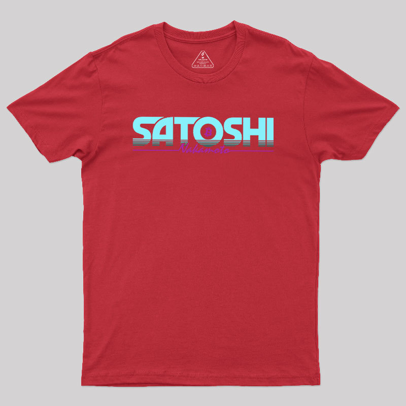 Satoshi Nakamoto Geek T-Shirt