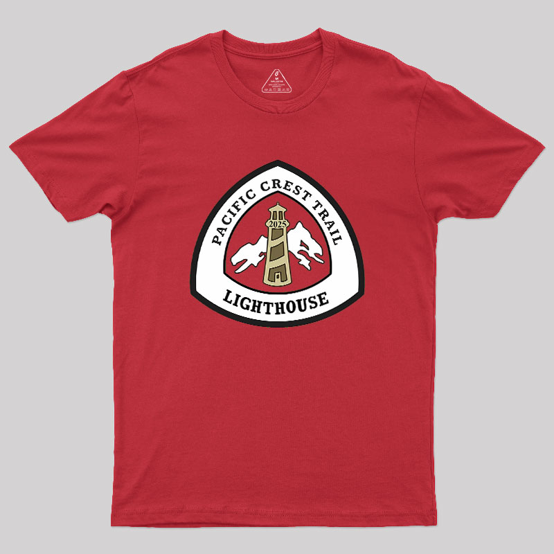 Lighthouse's 2025 PCT Trek Geek T-Shirt