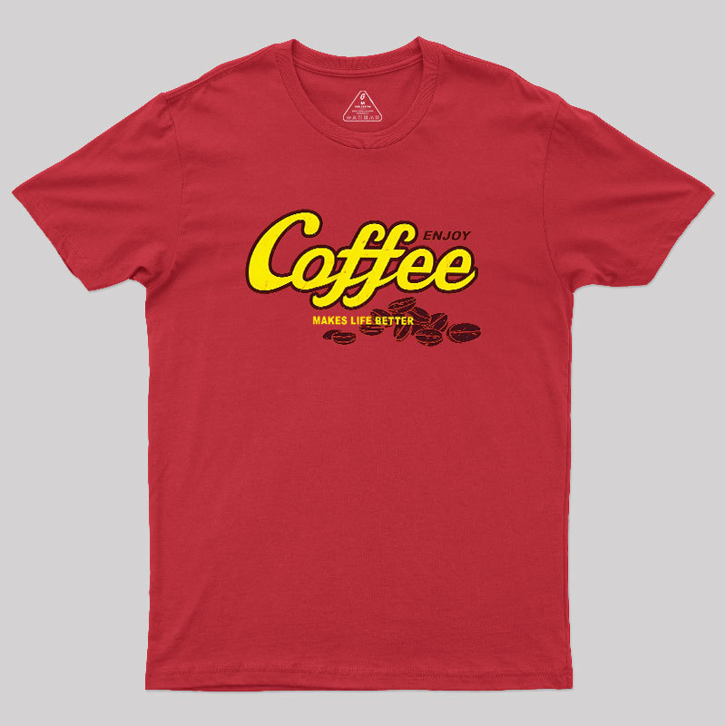Enjoy Coffee Geek T-Shirt