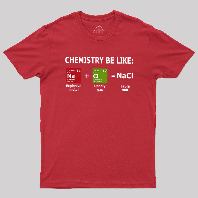 Chemistry Be Like Geek T-Shirt